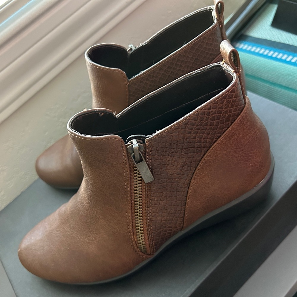 Aerosoles All The Way Women's Ankle Boots, Mid Brown